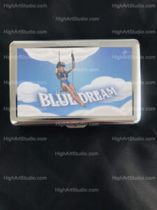 Blue Dream Pinup Cigarette Case