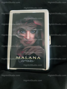 Malana Cream Cigarette Case