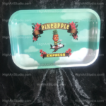 Pineapple Express Head Metal Rolling Tray