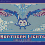 Northern Lights 80CM x 60CM Canvas Prints