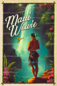 Maui Explorers Club 60CM x 40CM Canvas Prints